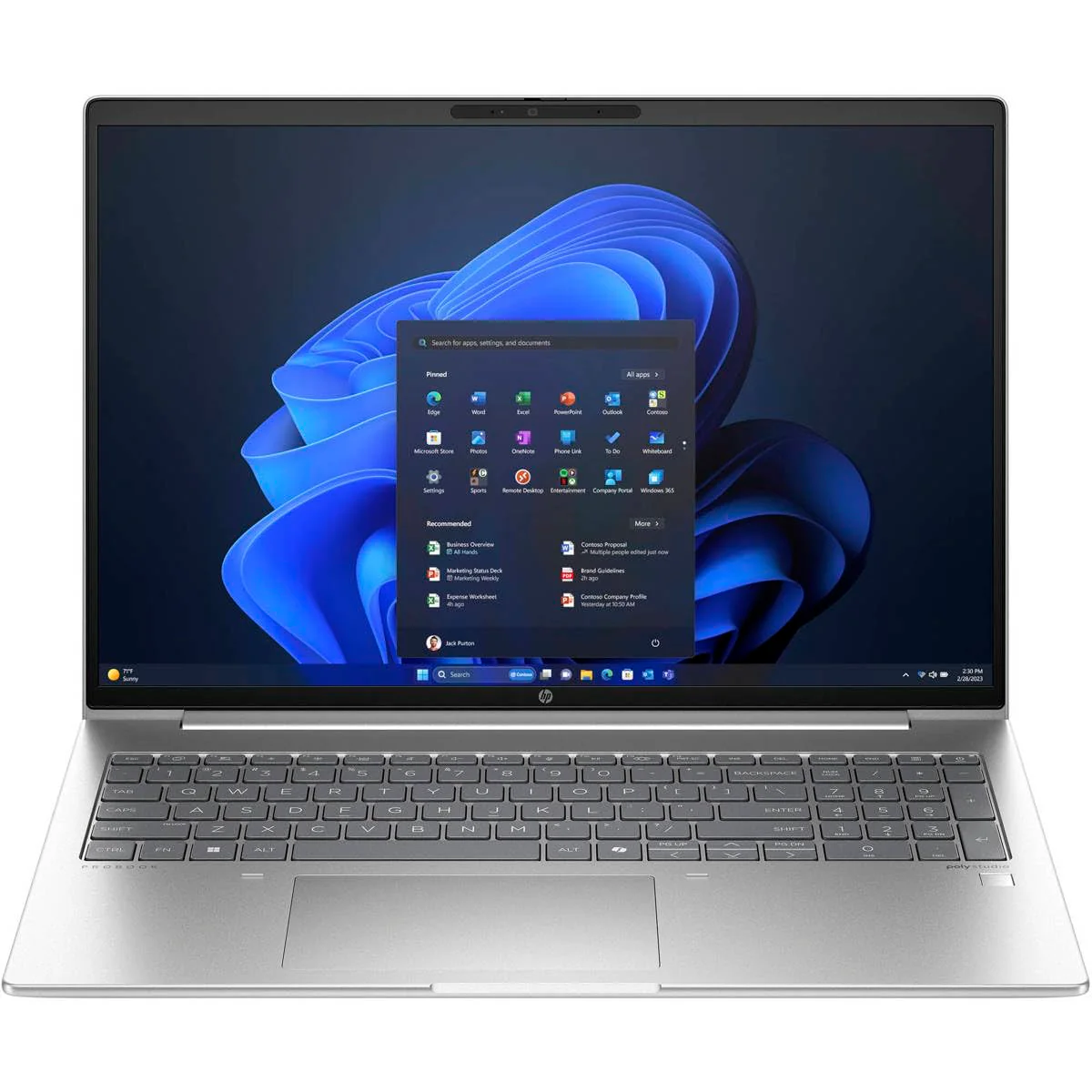 HP ProBook 460 G11 16" WUXGA Laptop Intel Core Ultra 7 155U 16GB RAM 512GB SSD Pike Silver