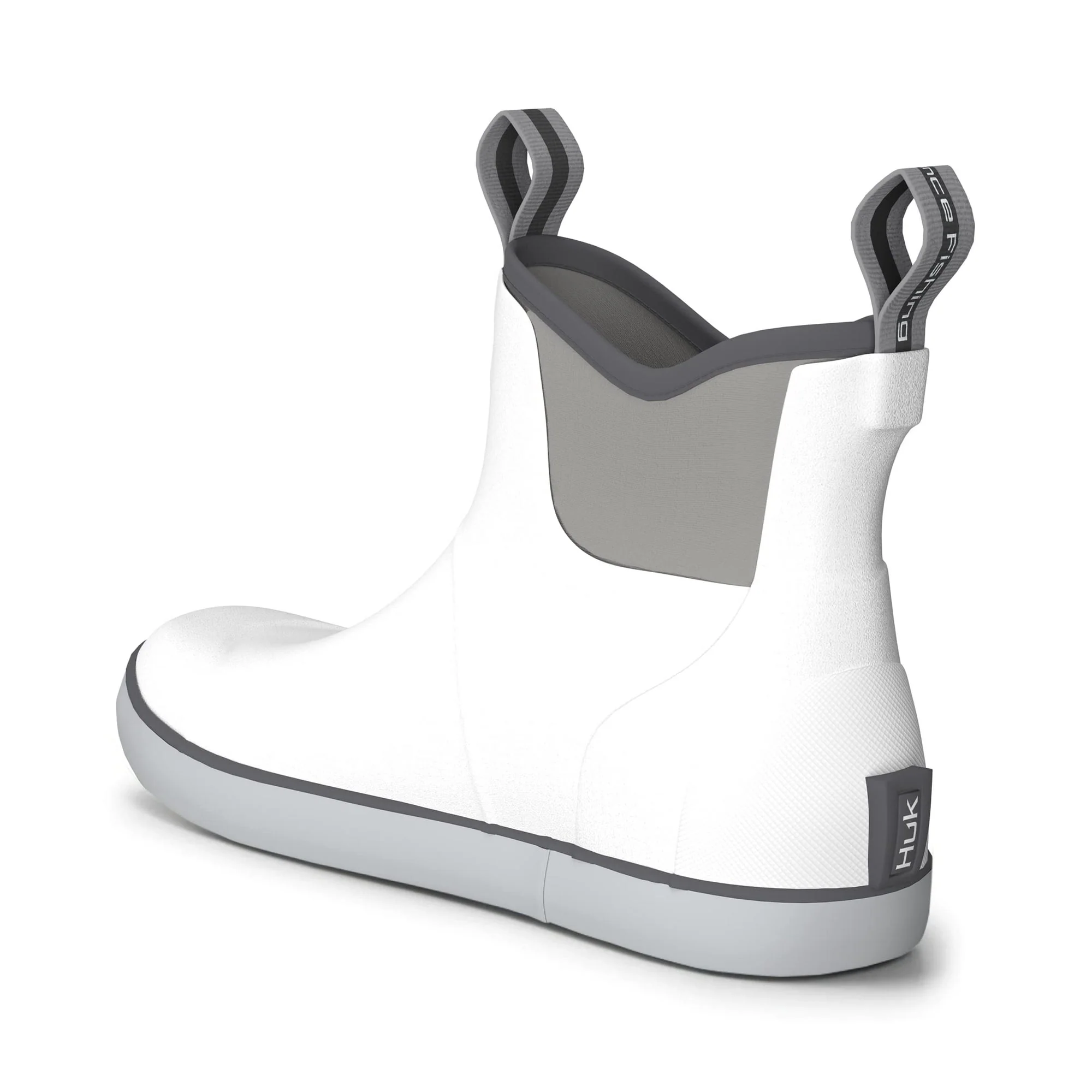 Huk H8021027-100 Rogue Wave Deck Boots for Men - White - 8M - Image 3