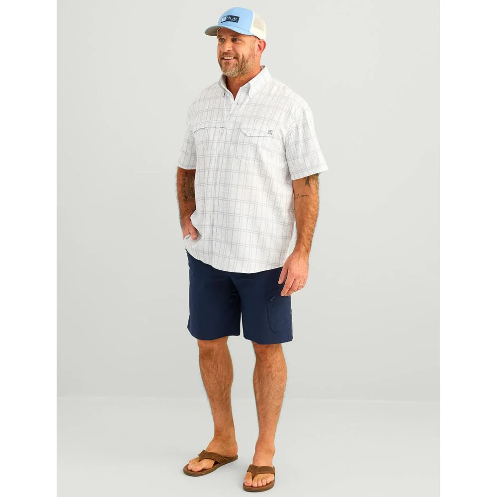 Huk Tide Point Printed Short-Sleeve Shirt for Men - Windsurfer - 3XL - Image 2