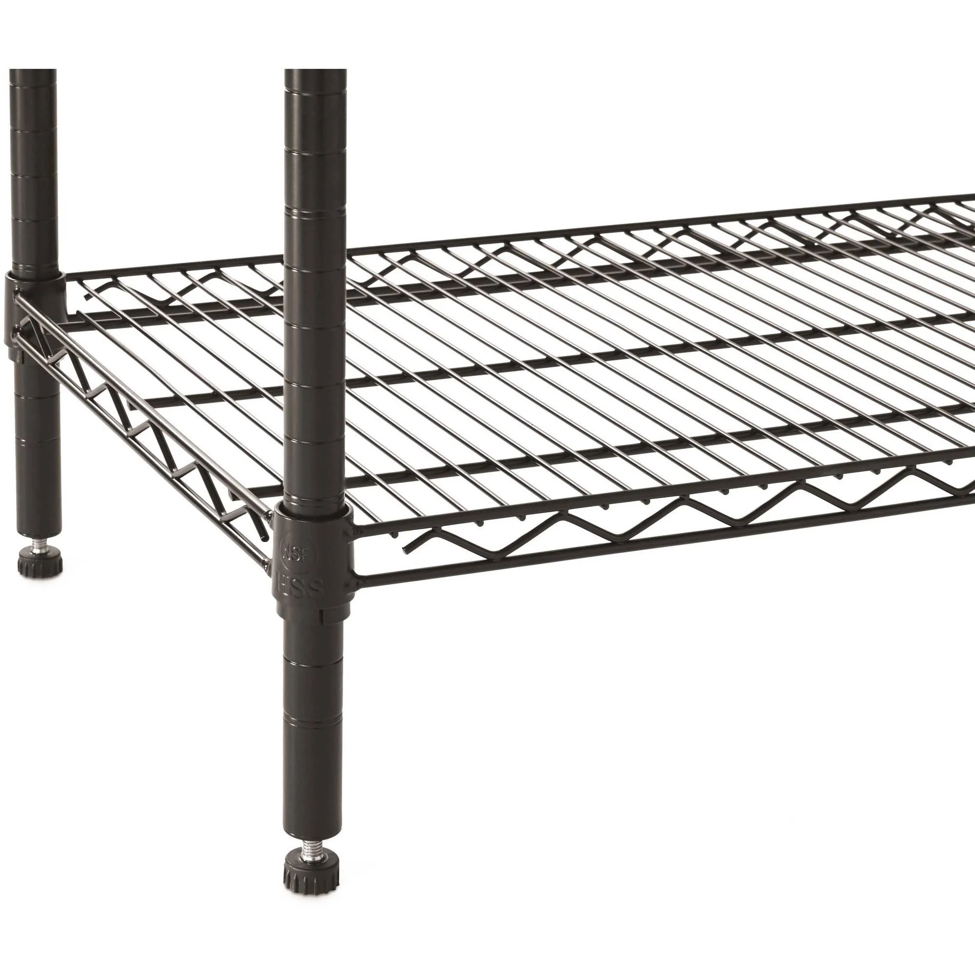 Hyper Tough (5T60164872B) 5 SHELF HEAVY DUTY METAL STORAGE RACK-BLAC - Image 3