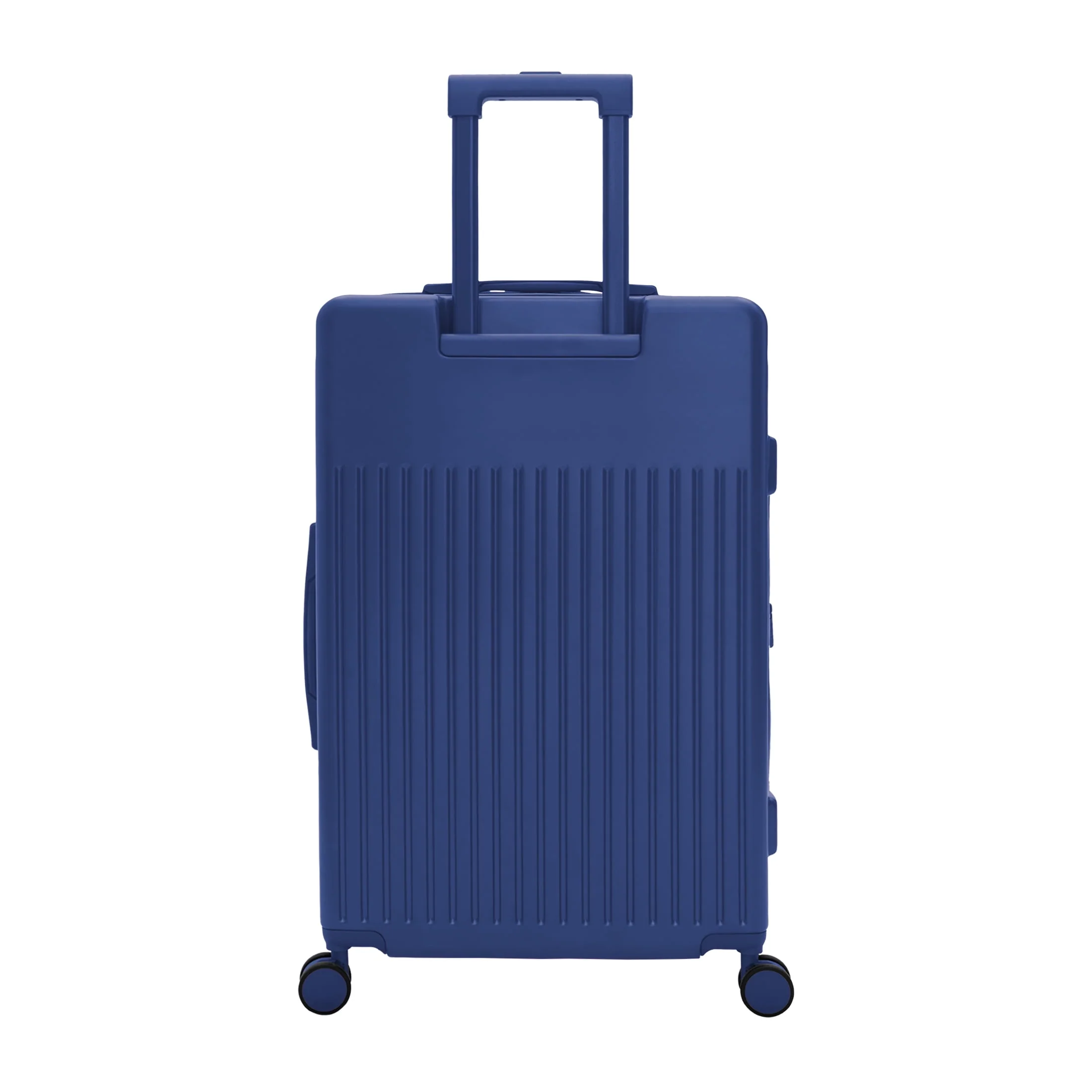 iFLY Hardside Transit 28" Checked Luggage, Lightweight, Expandable, Royal Blue, Spinner Wheels - Image 3
