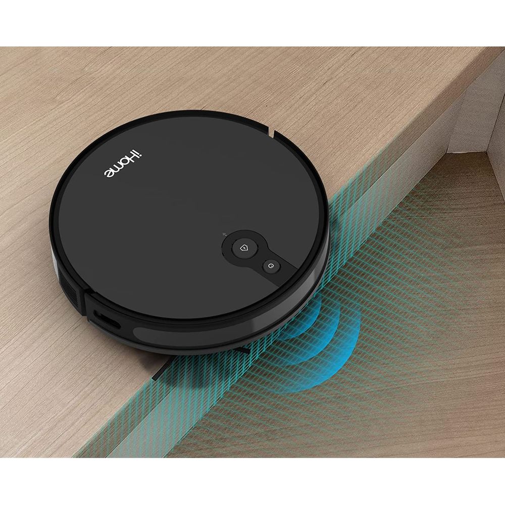 iHome iHRV10Y-BLK AutoVac Eclipse Robot Vacuum with Mapping Technology - Image 3