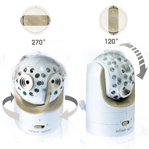 Infant Optics DXR-8 Video Baby Monitor with Interchangeable Optical Lens - Image 4