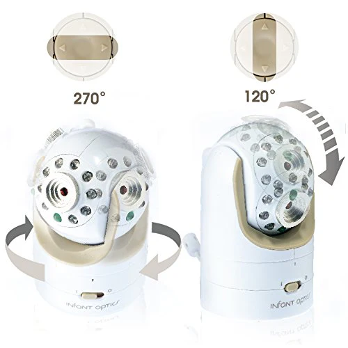 Infant Optics DXR-8 Video Baby Monitor with Interchangeable Optical Lens - Image 5