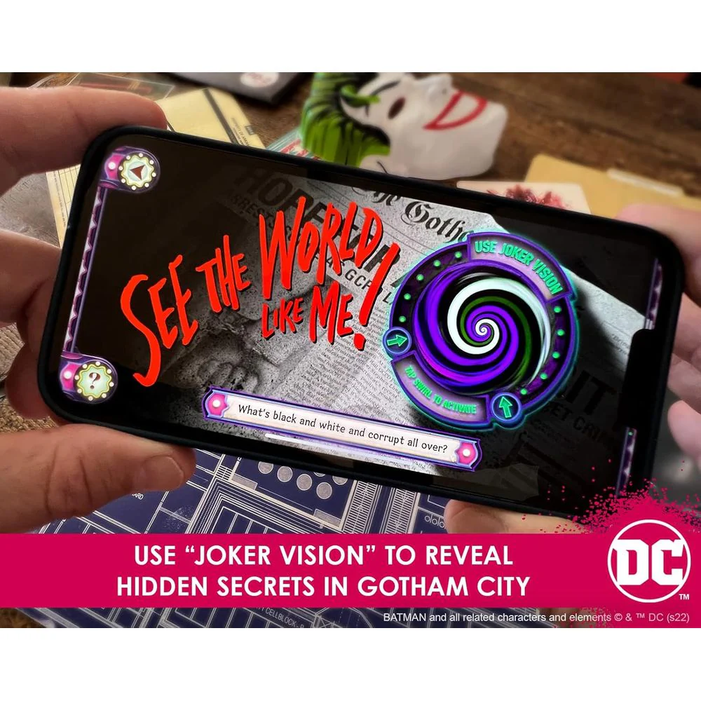 Infinite Rabbit Holes Arkham Asylum Files Panic in Gotham City Augmented Reality Board Game - Image 6