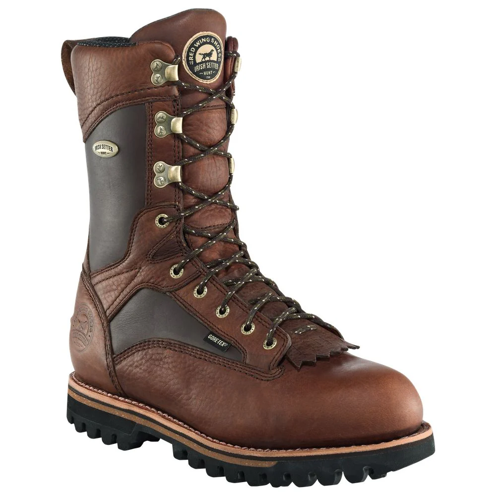 Irish Setter 882 Elk Tracker 12'' 600 Gram Thinsulate Insulated Waterproof Hunting Boots for Men - Brown - 10.5 Medium D
