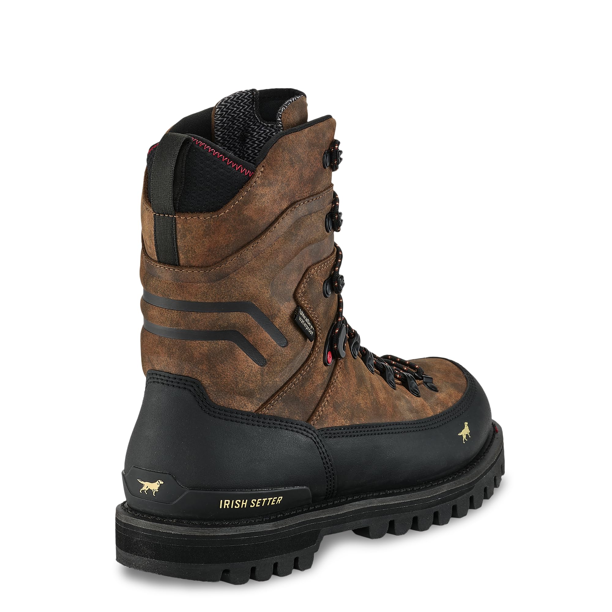 Irish Setter Elk Tracker XD 10" Waterproof Insulated Hunting Boots, Field Camo, 13 D, 400g PrimaLoft, Vibram Outsole, 3983 - Image 4