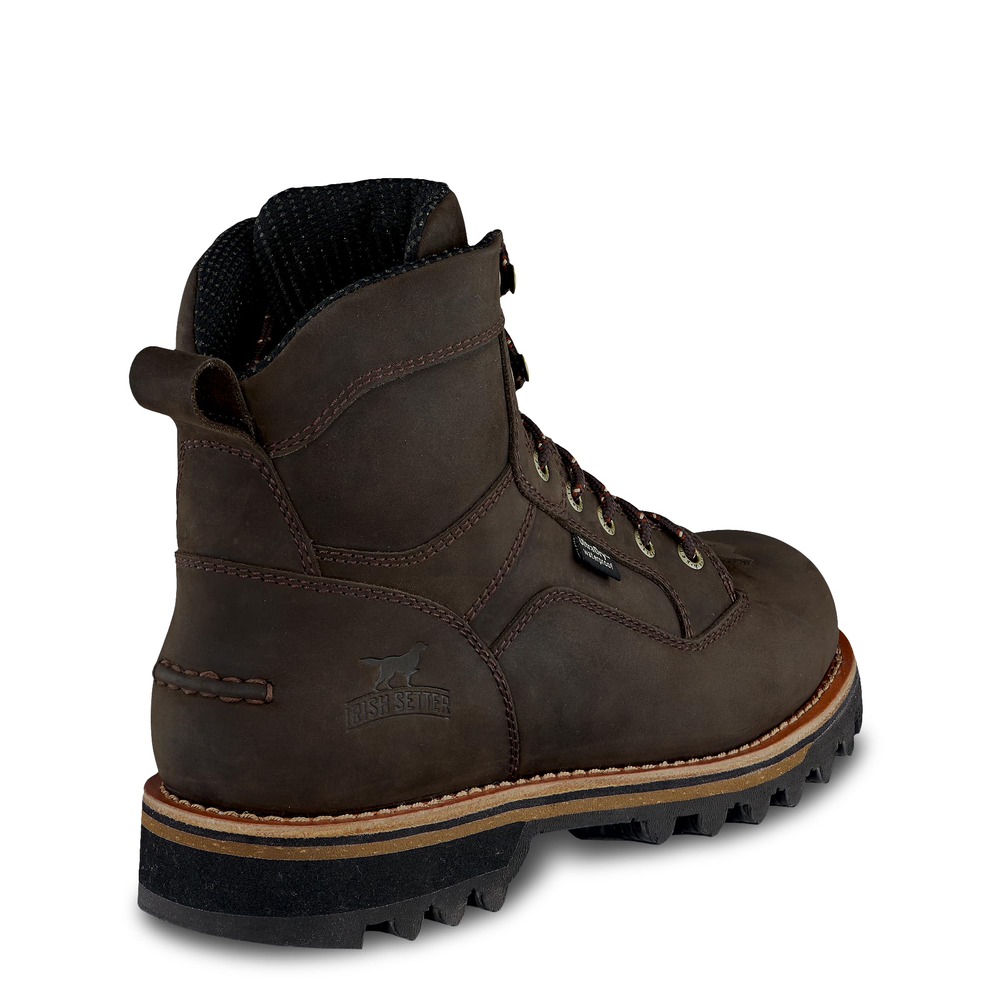 Irish Setter Trailblazer 7'' Waterproof Work Boots for Men - Dark Brown - 8.5W - Image 2