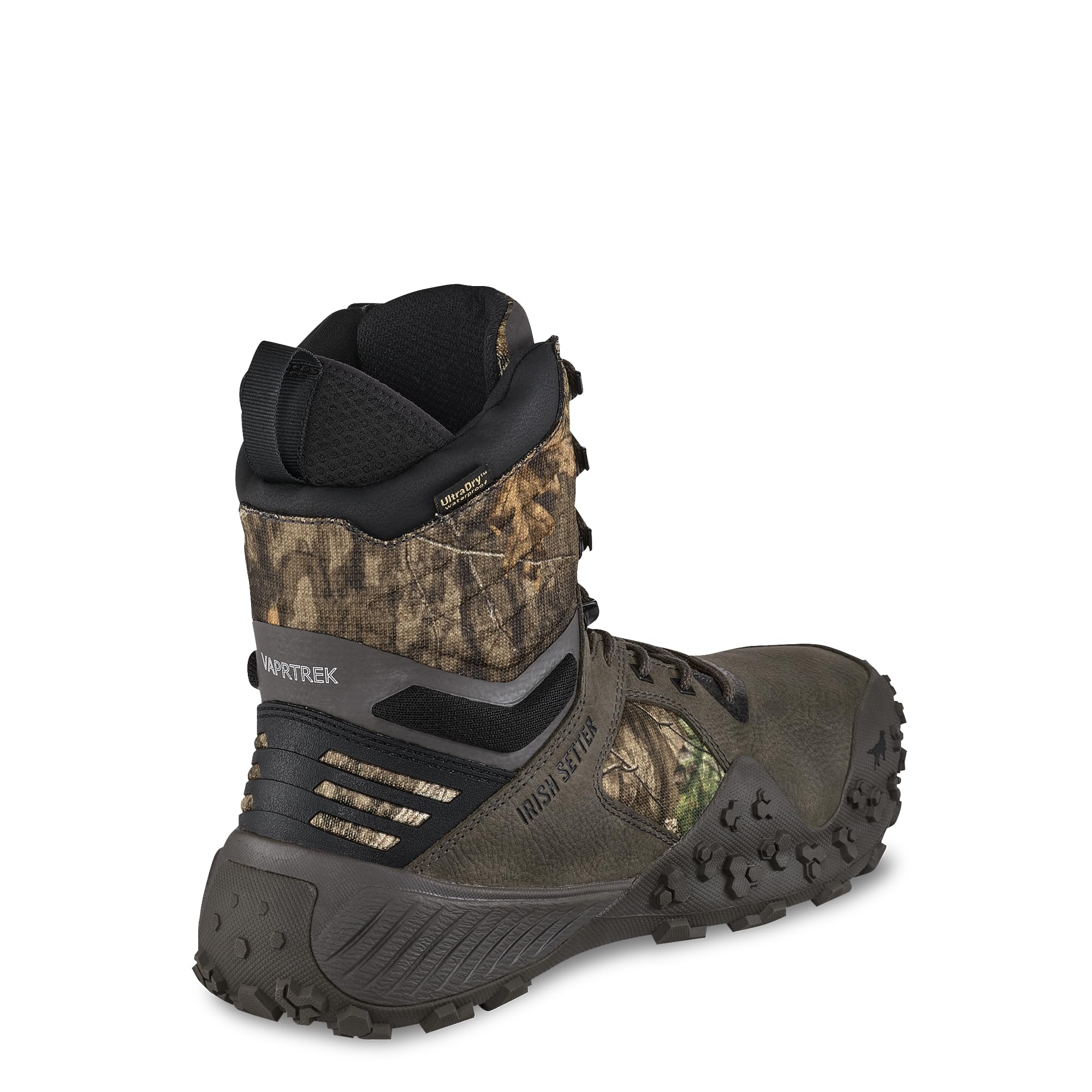 Irish Setter 03937D 095 VaprTrek 800 Insulated Waterproof Hunting Boots for Men - Mossy Oak Country Roots - 9.5M - Image 4