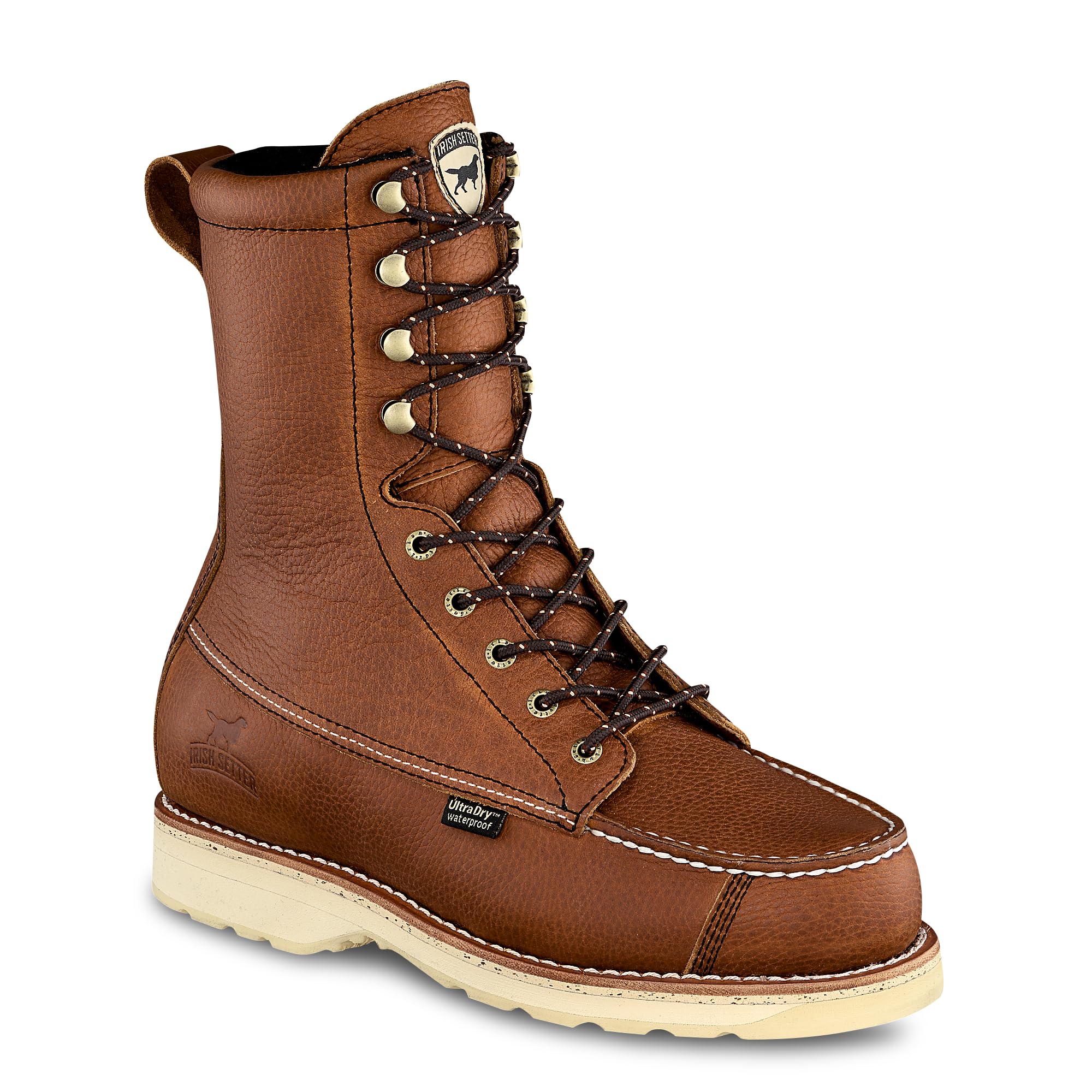 Irish Setter Wingshooter 9" Waterproof Hunting Boot, Amber, Mens 15 EE Wide, A0894 - Image 3