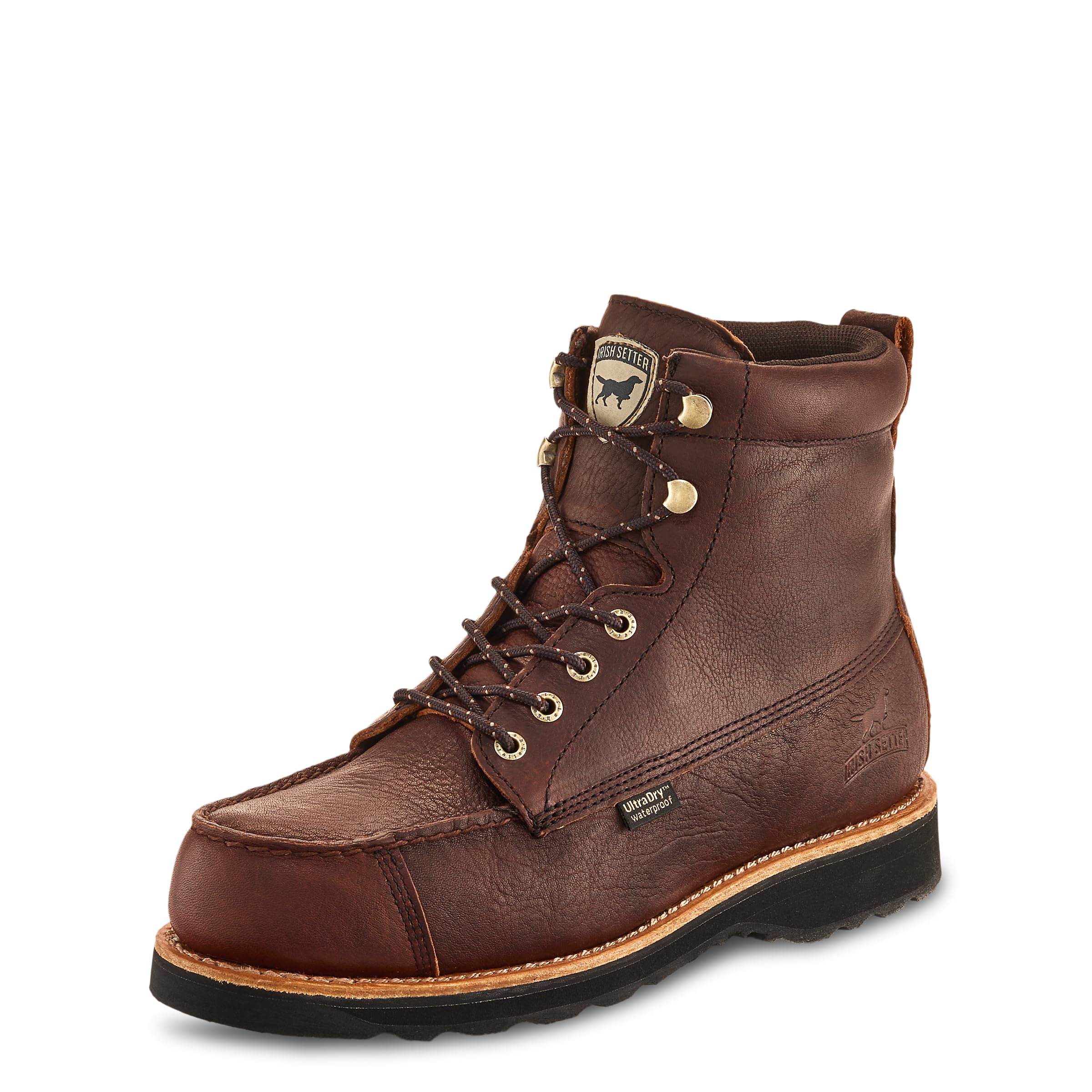 Irish Setter Wingshooter Waterproof 7" Upland Hunting Boots for Men, Dark Brown, Size 12 M, A0807