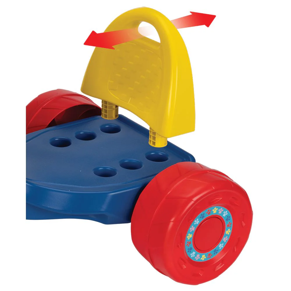 Jakks Pacific Paw Patrol Fly Wheels Tricycle with 15-Inch Extra-Wide Front Wheel, LED Lights, Adjustable 3-Position Seat, Ergonomic Handlebars, Ages 3-7 - Image 6