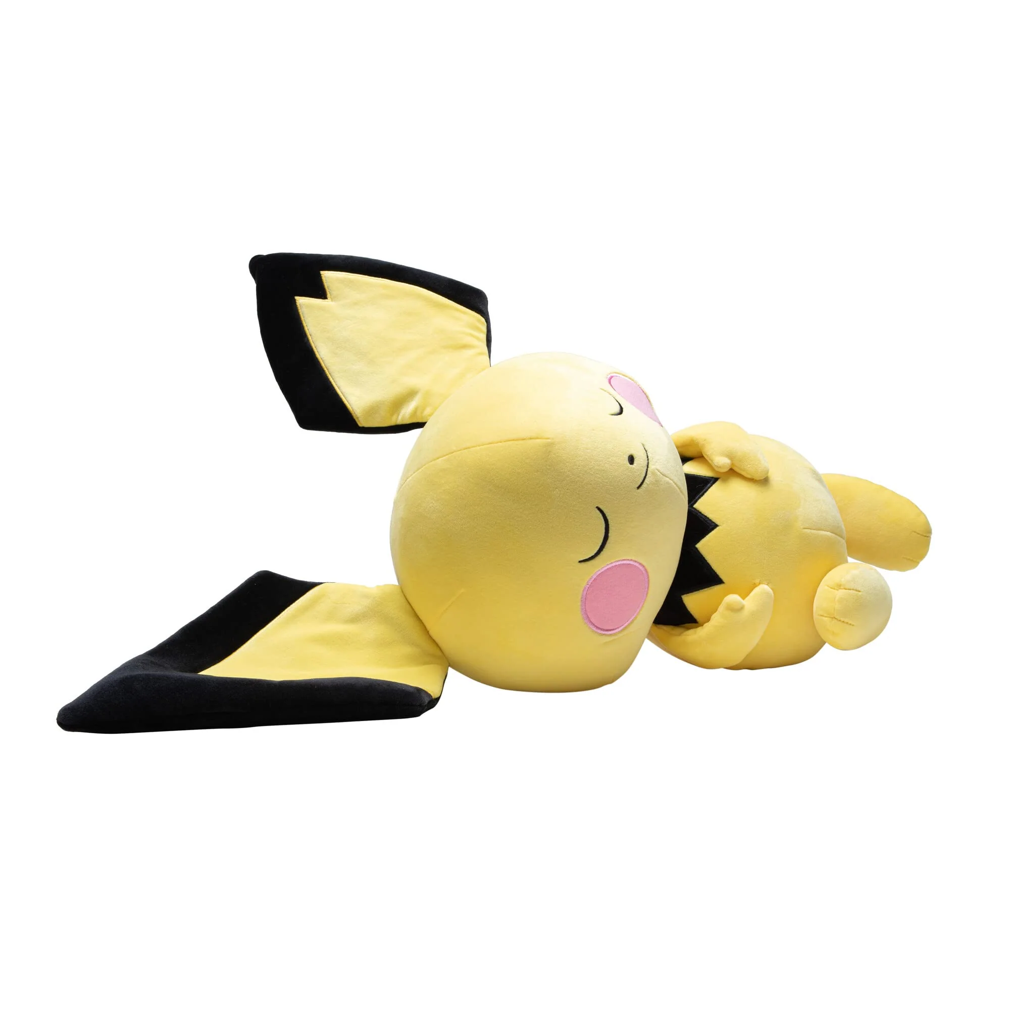 Jazwares Pokmon Sleeping Pichu Plush, Ultra-Soft Polyester, 18 Inch, PKW3113 - Image 5