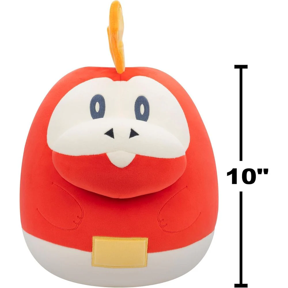 Jazwares Squishmallows Fuecoco Pokmon Plush, 10-Inch, Ultra-Soft Polyester, Medium Stuffed Animal SQPK00056 - Image 3