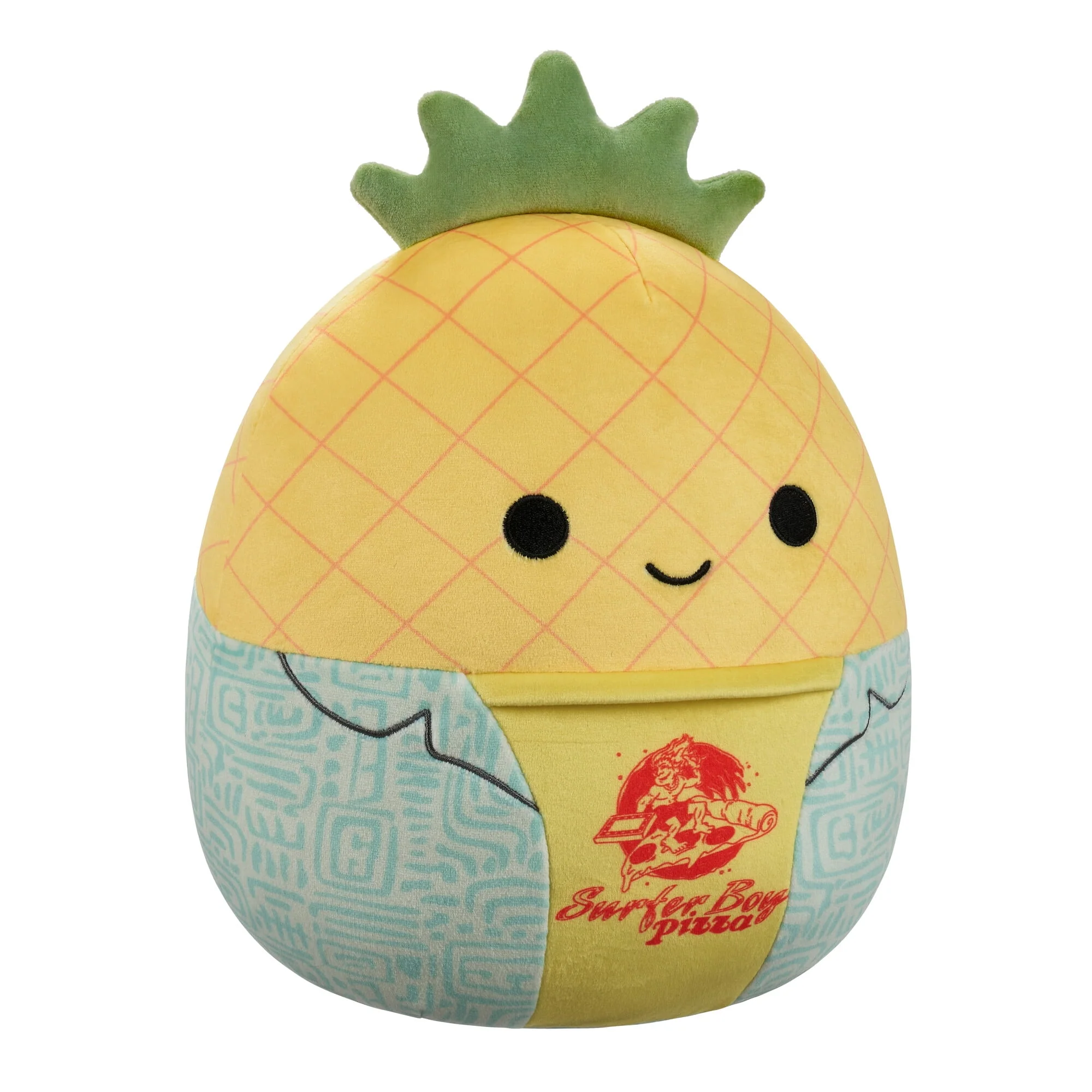 Jazwares SQCR06330 Squishmallows Stranger Things Maui Surfer Boy Pizza Shirt Plush, 10 Inch - Image 7