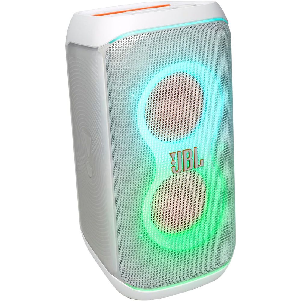 JBL JBLPBCLUB120SWAM PartyBox Club 120 Portable Party Speaker with Foldable Handle, White - Image 3
