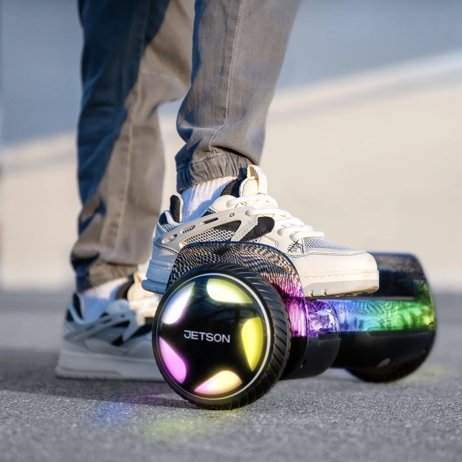 Jetson JLYRA-BLK Lyra Hoverboard, Black, Teens - Image 3