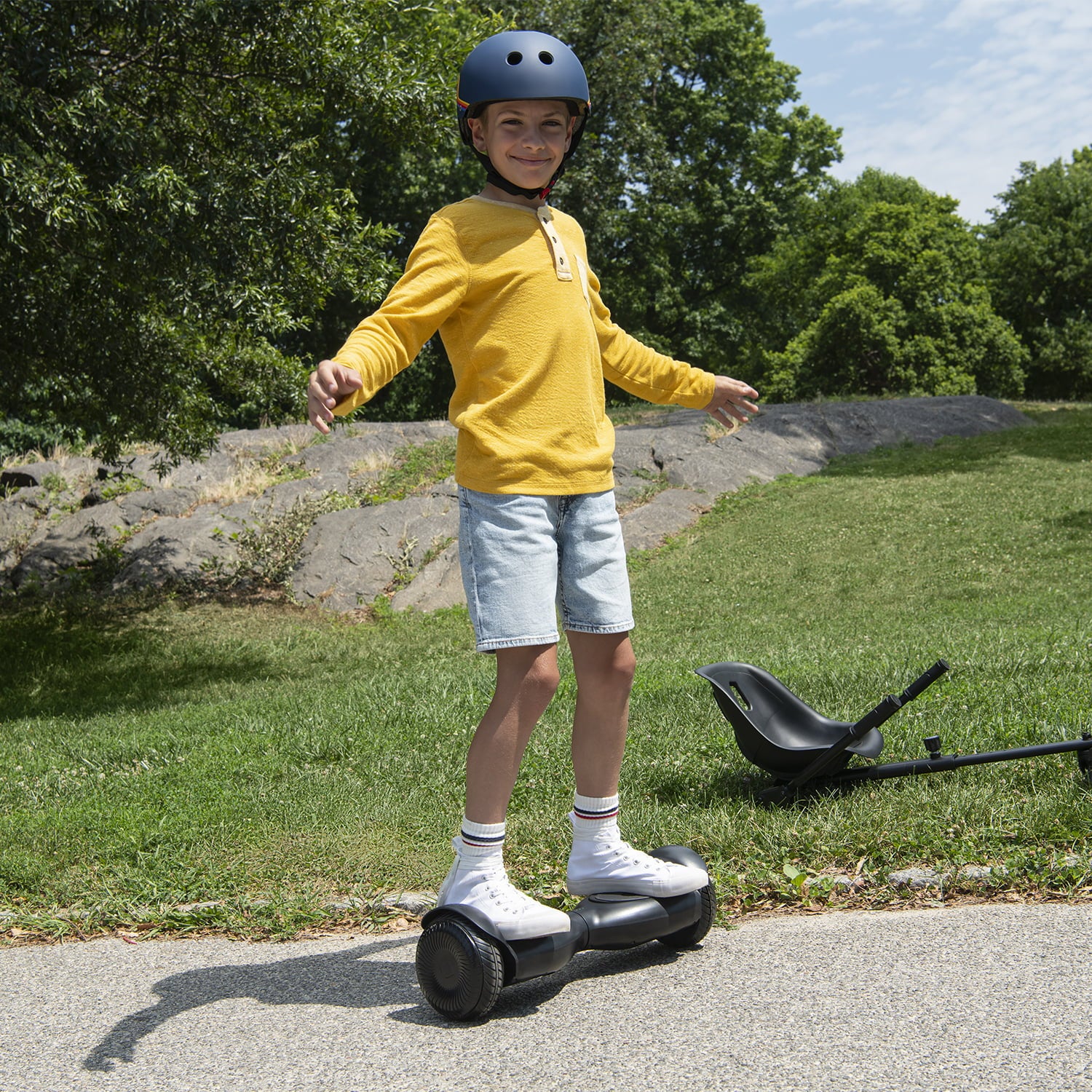 Jetson Rumble All-Terrain JetKart & Hoverboard Combo - Image 5