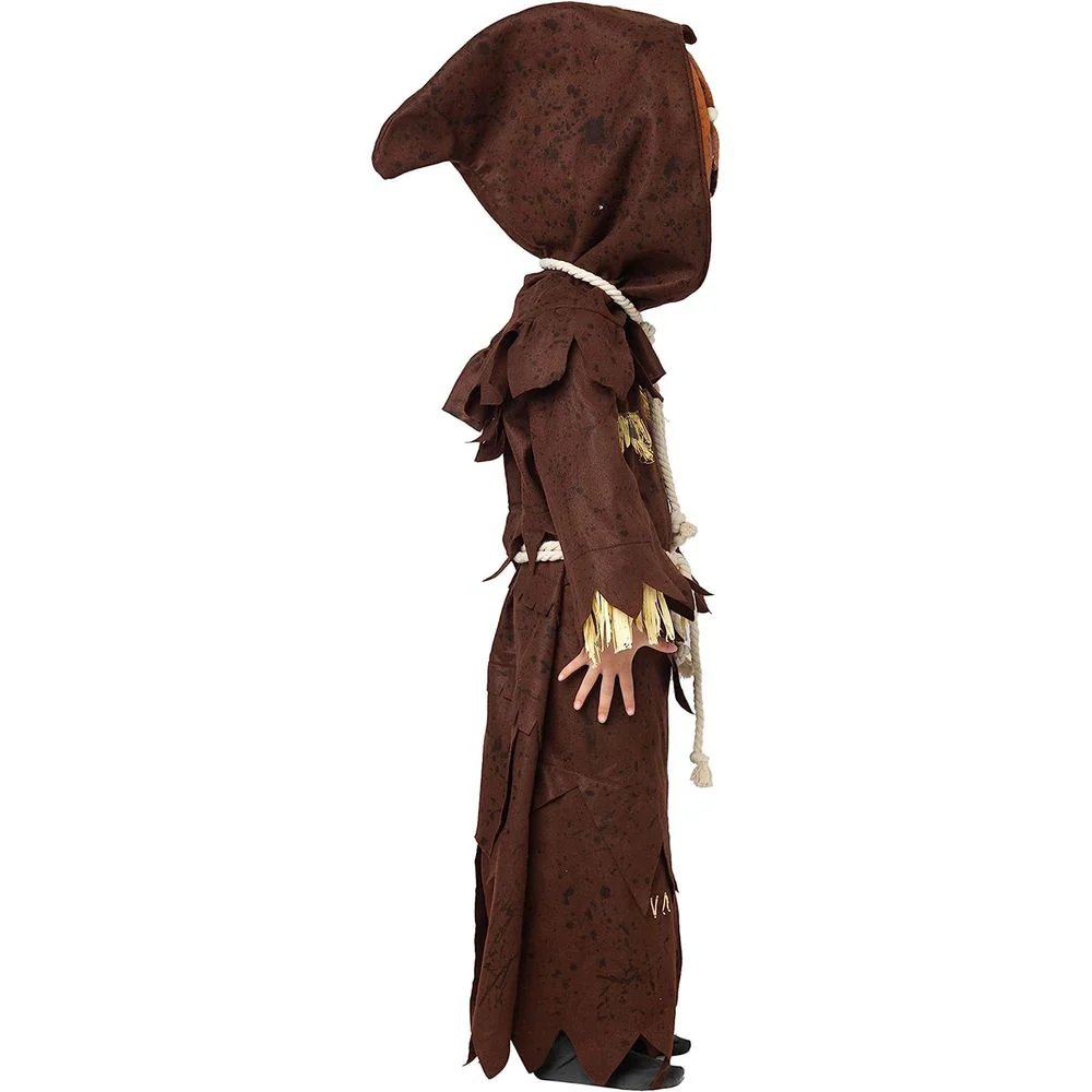 Joyfy 20201-S-WM Scary Scarecrow Pumpkin Costume for Kids - Image 7