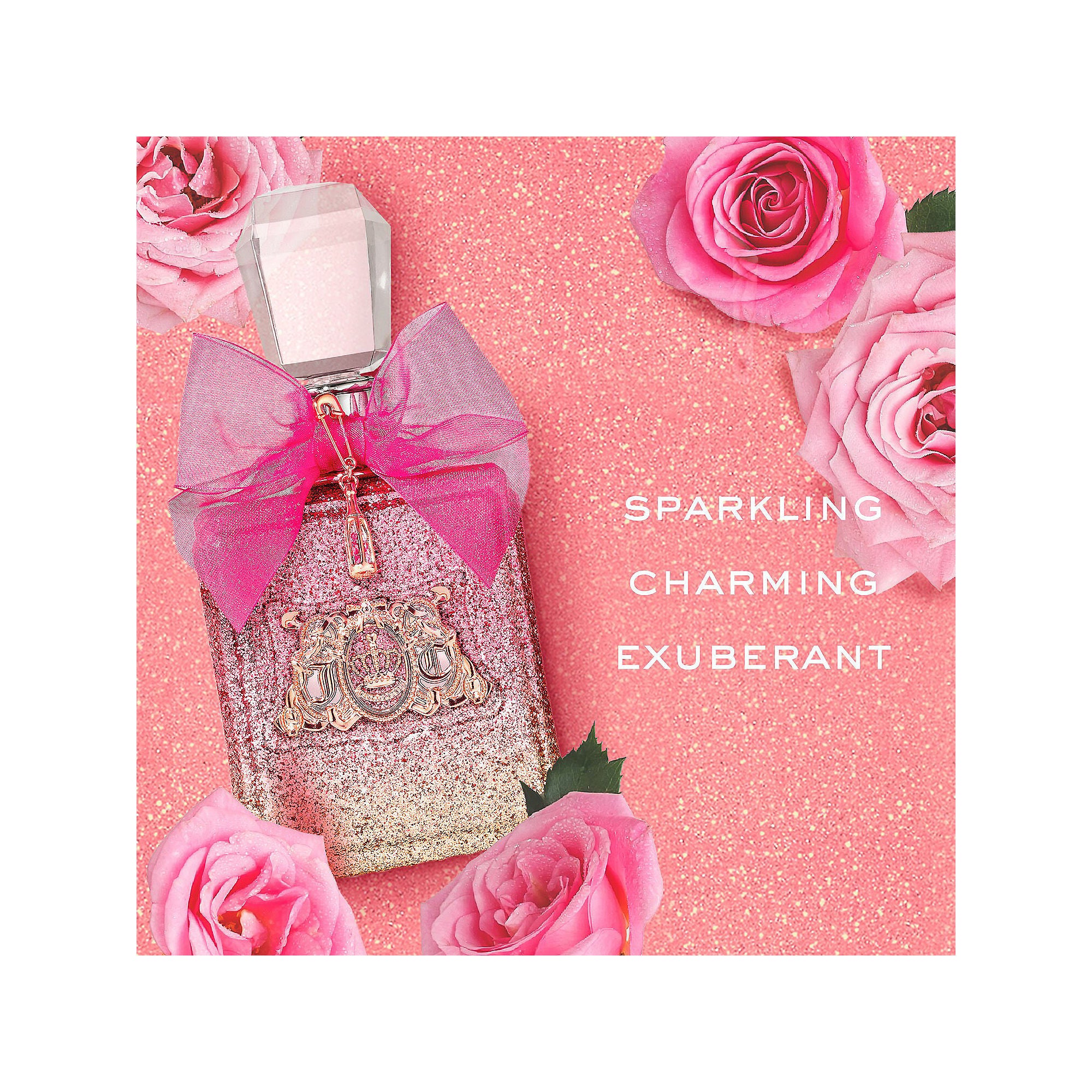 Juicy Couture Viva La Juicy Rose Eau De Parfum Spray for Women, 3.4 oz - Image 3