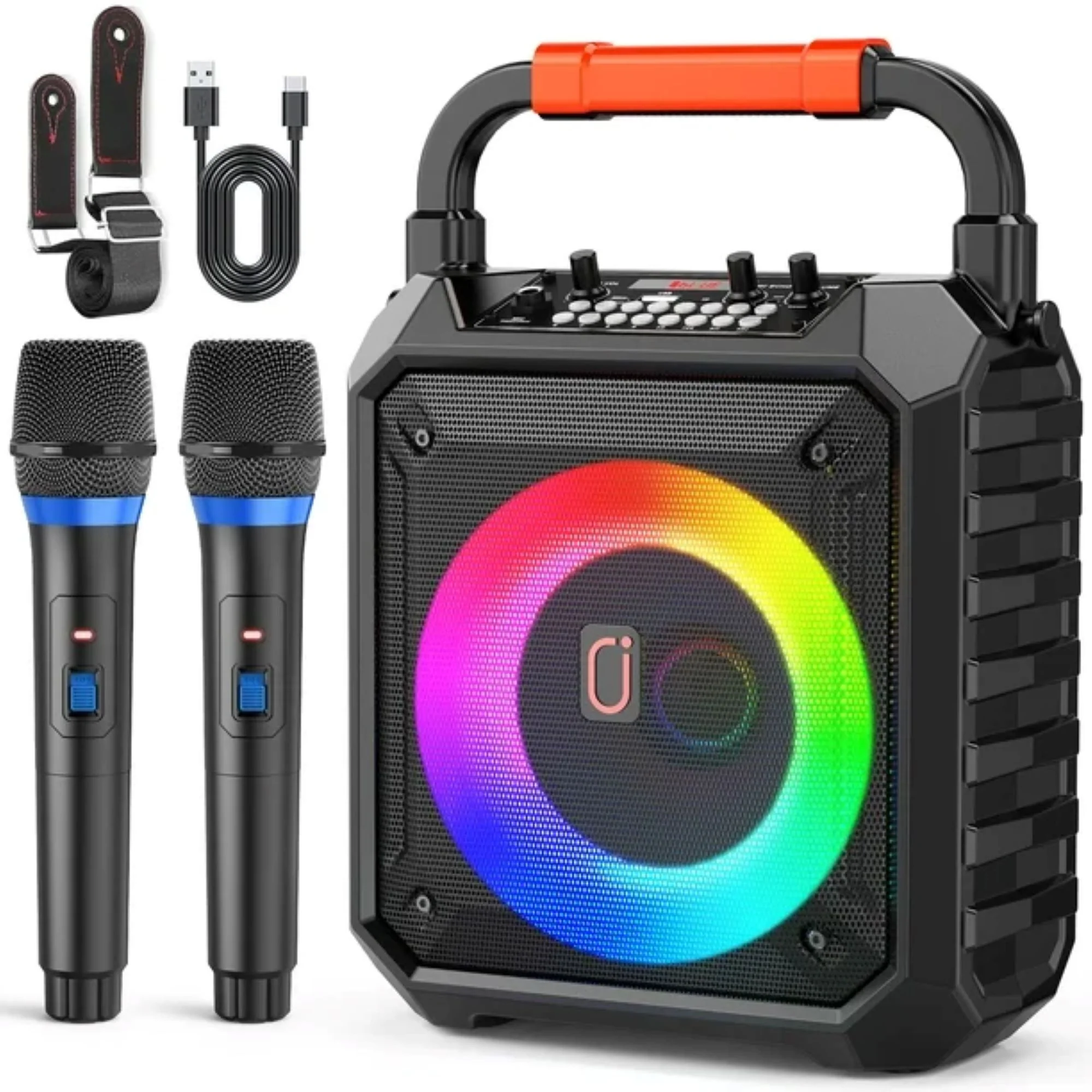 JYX T17-T Karaoke Machine for Adults & Kids, Portable