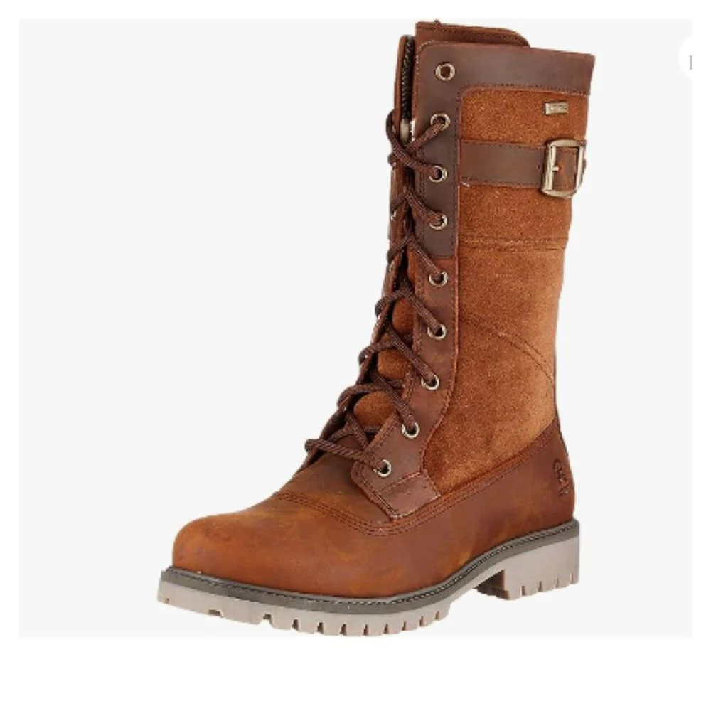Kamik WK2042 Rogue 10 Waterproof Insulated Winter Boots for Ladies - Cognac - 11M