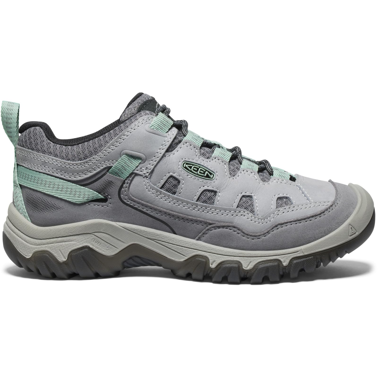 KEEN Targhee IV Vent Durable Breathable Hiking Shoes for Women, Alloy/Granite Green, 9.5M, 1029000 - Image 2