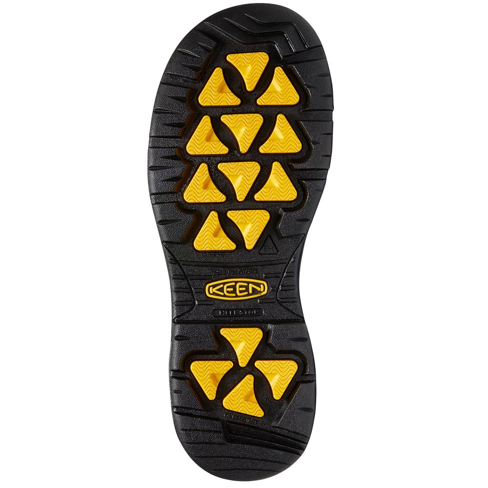KEEN Utility 1021467 Dover Waterproof Carbon Toe Work Boots - Dark Earth - 10M - Image 3
