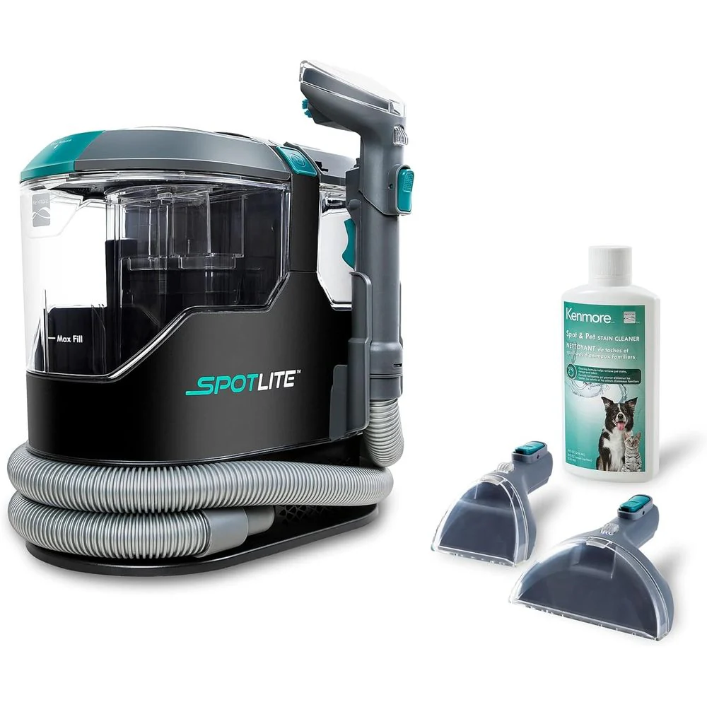 Kenmore KW2001 Portable Carpet Spot Cleaner & Pet Stain Vacuum, Gray