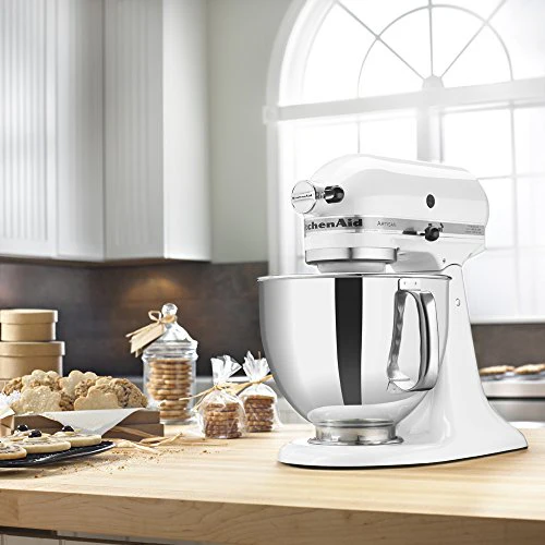 KitchenAid Artisan 5 Qt. White Stand Mixer-KSM150PSWH - Image 2