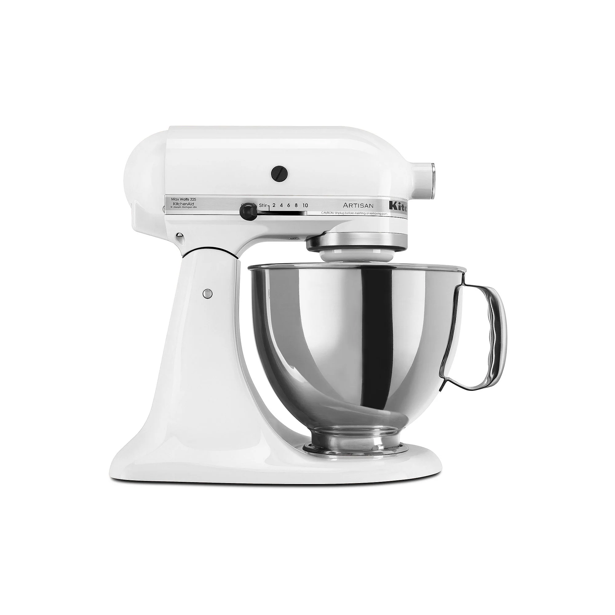 KitchenAid Artisan 5 Qt. White Stand Mixer-KSM150PSWH - Image 6