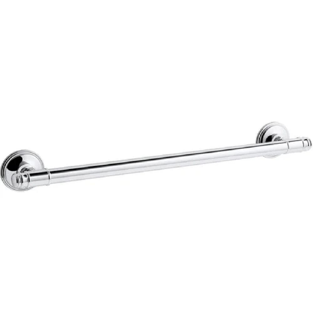 KOHLER K-26505-CP Eclectic 24-in Polished Chrome Wall Mount Grab Bar - Image 2