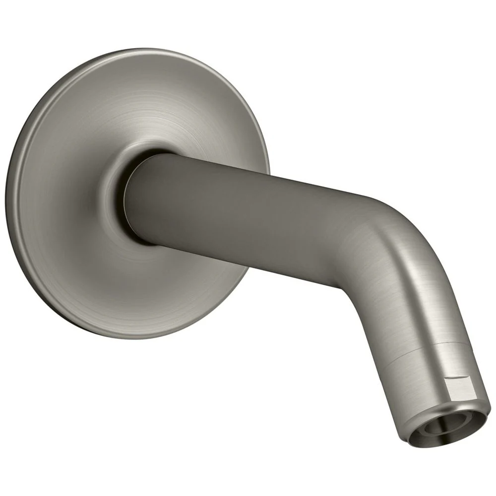 KOHLER K-933-BN Purist Shower Arm and Flange, Vibrant Brushed Nickel - Image 3