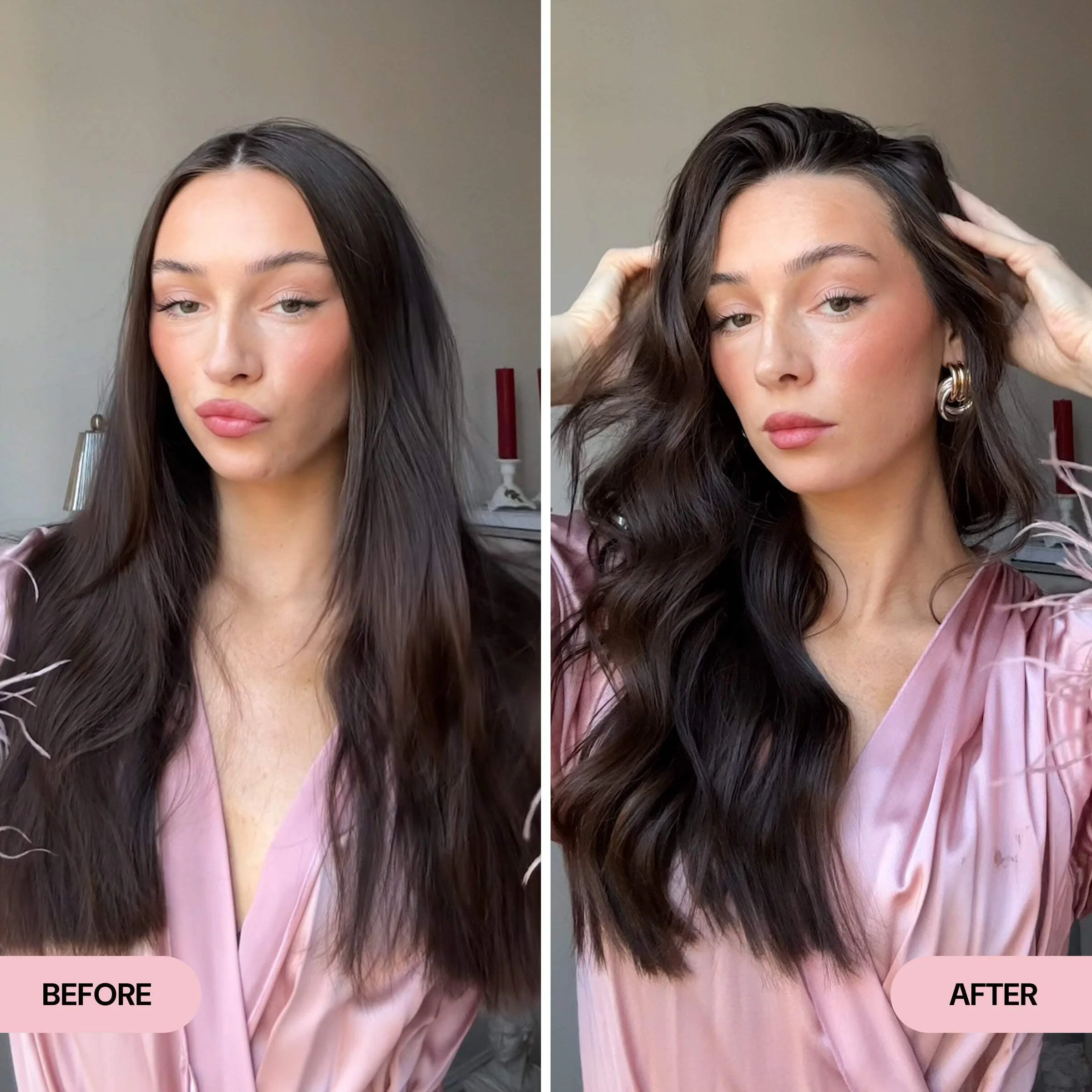 L ange Hair Le Curl 1.25 Titanium Curling Wand | All Hair Types | Clip Free Barrel | Versatile Waves - Image 7
