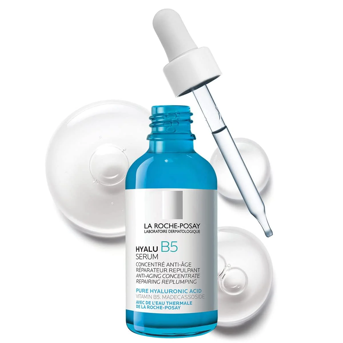 La Roche-Posay MB187900 Hyalu B5 Pure Hyaluronic Acid Serum, 1.7 Fl Oz