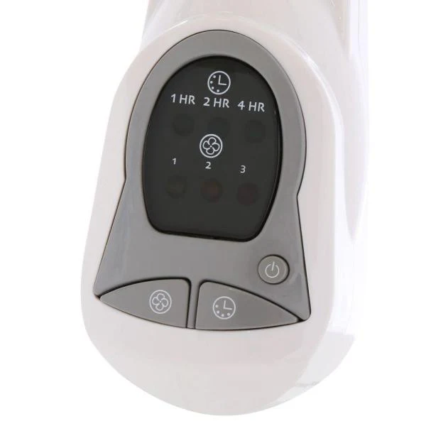 Lasko 16" 3-Speed Pedestal Fan with Remote, Model 1646, White - Image 3