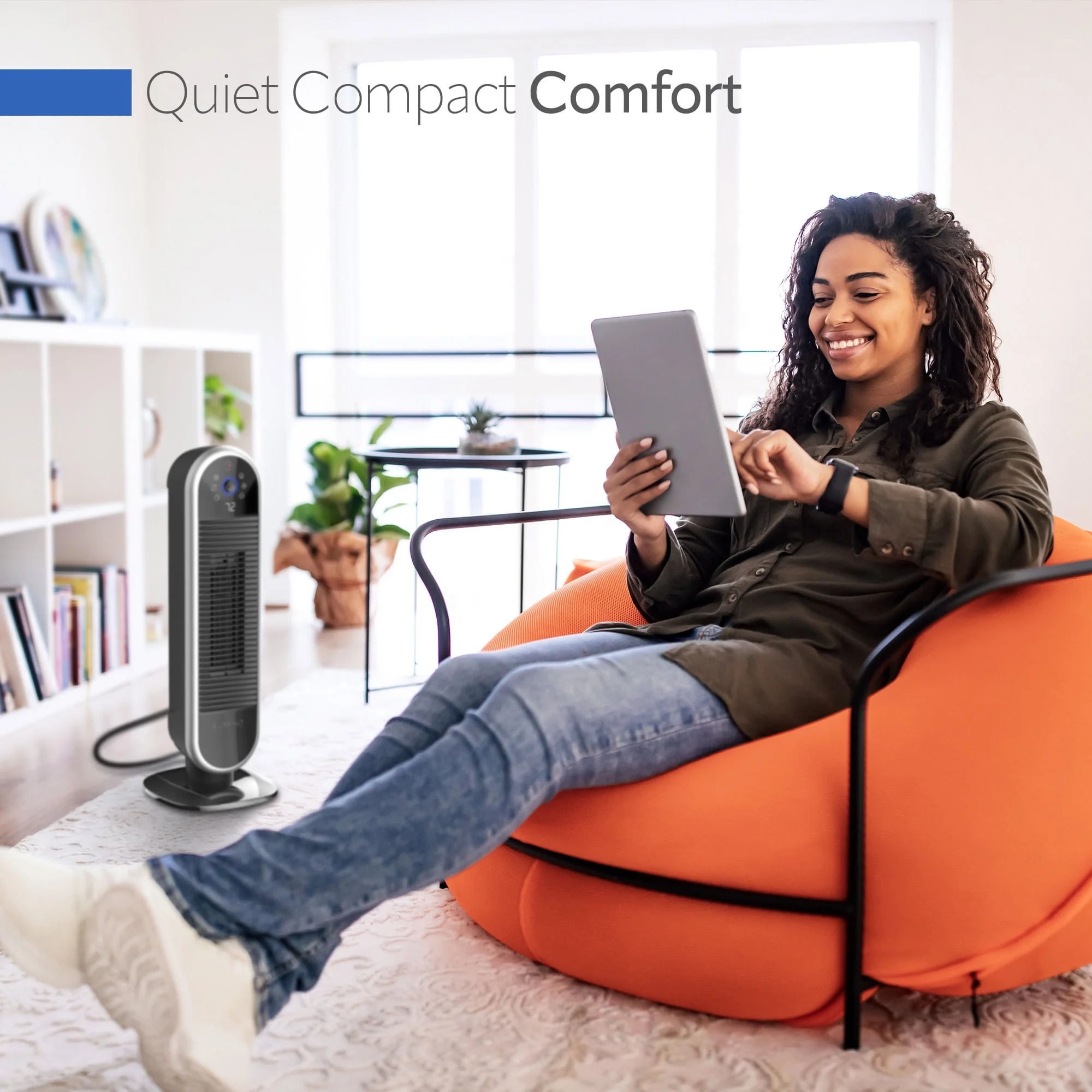 Lasko 22 Smart Tower Heater Powered by Aria, WiFi, Works with Alexa - Image 6