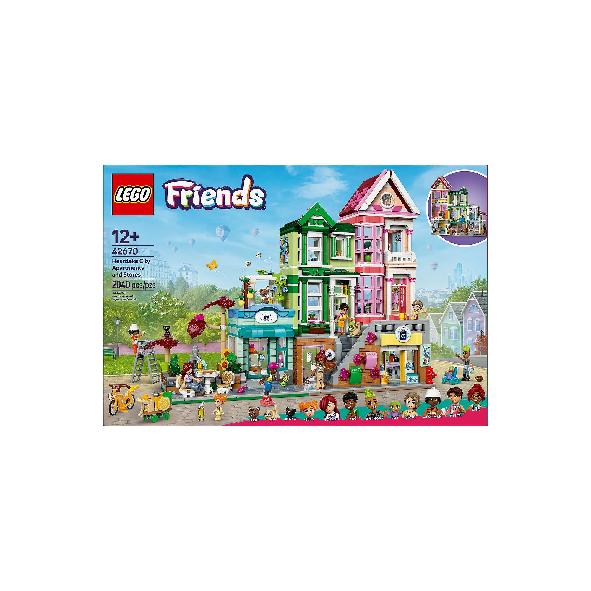 Lego 2040-Pc. Building Blocks - MULTI ONE SIZE - Image 3