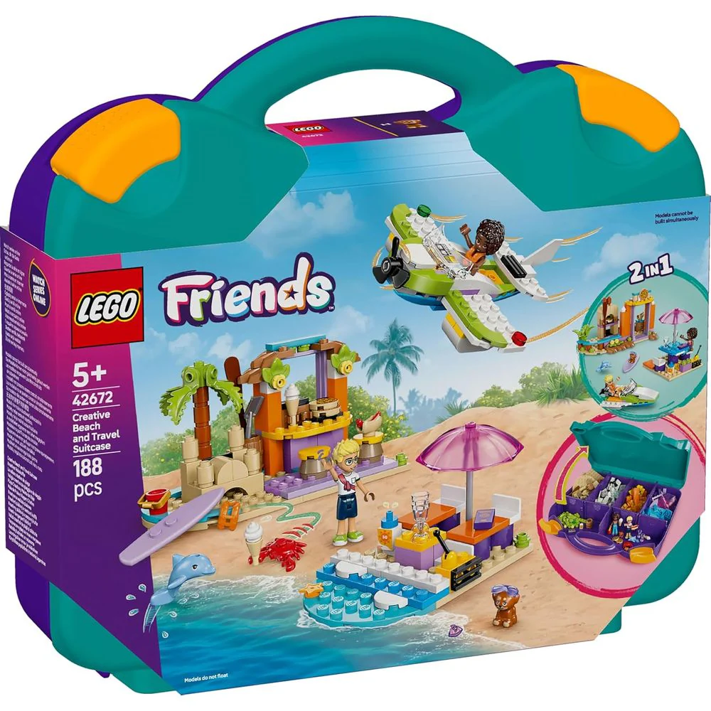 Lego 42672 Friends Fun Beach Toy in Suitcase Toy - Image 3