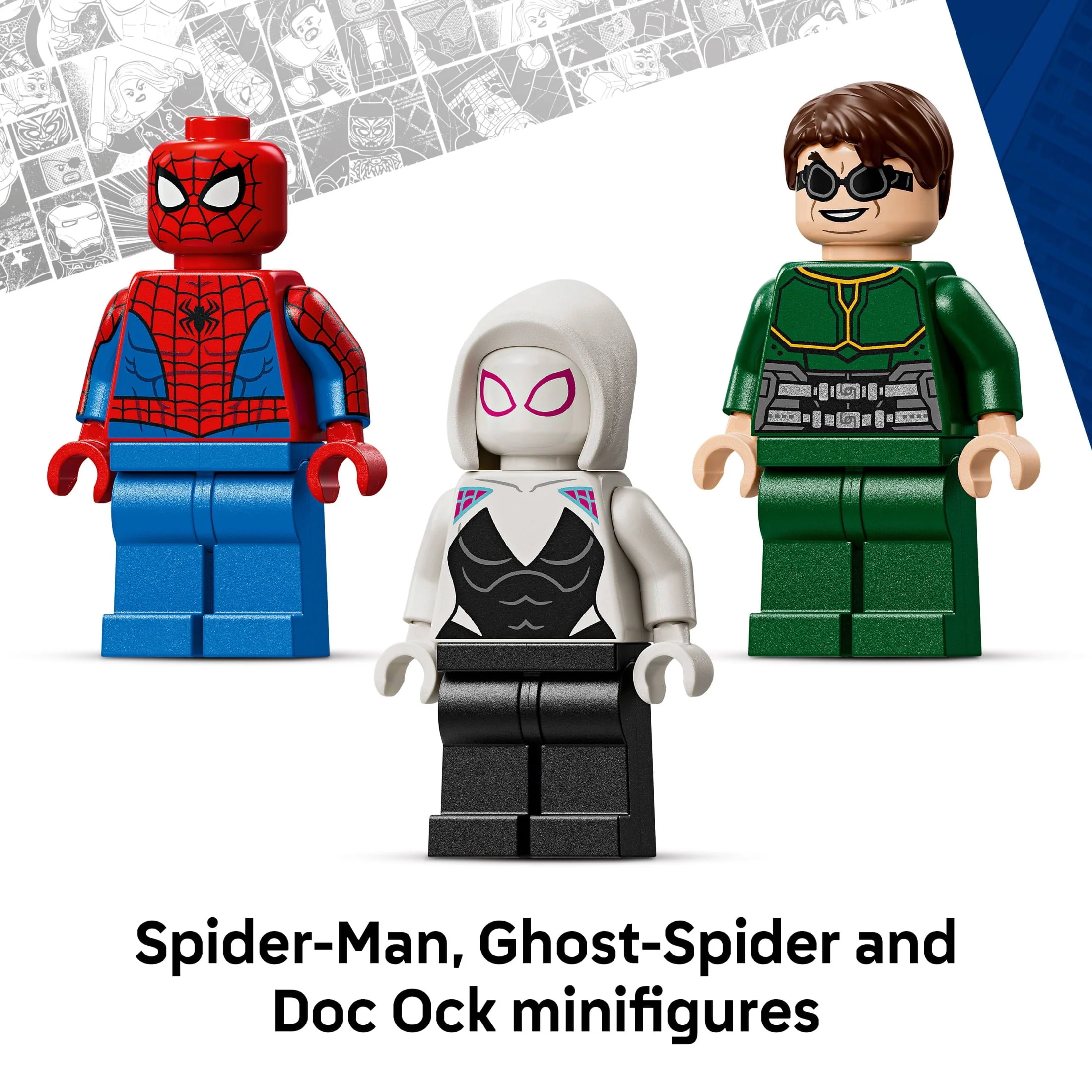 LEGO Marvel Mech Battle Spider-Man vs Doc Ock Building Toy Set, 315 Pieces, Multicolor, Ages 6+, 6588667 - Image 6