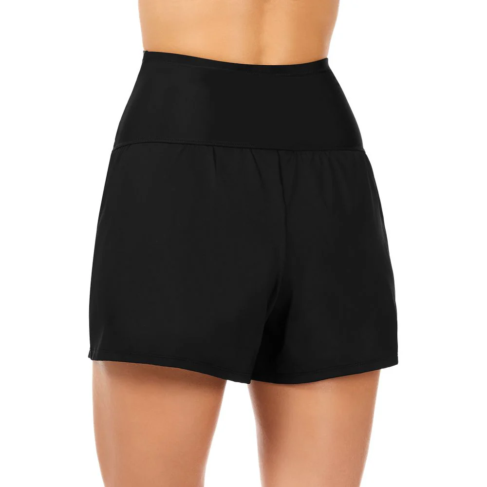 Leilani Control Swim Shorts for Ladies - Black Sand - 16 - Image 5