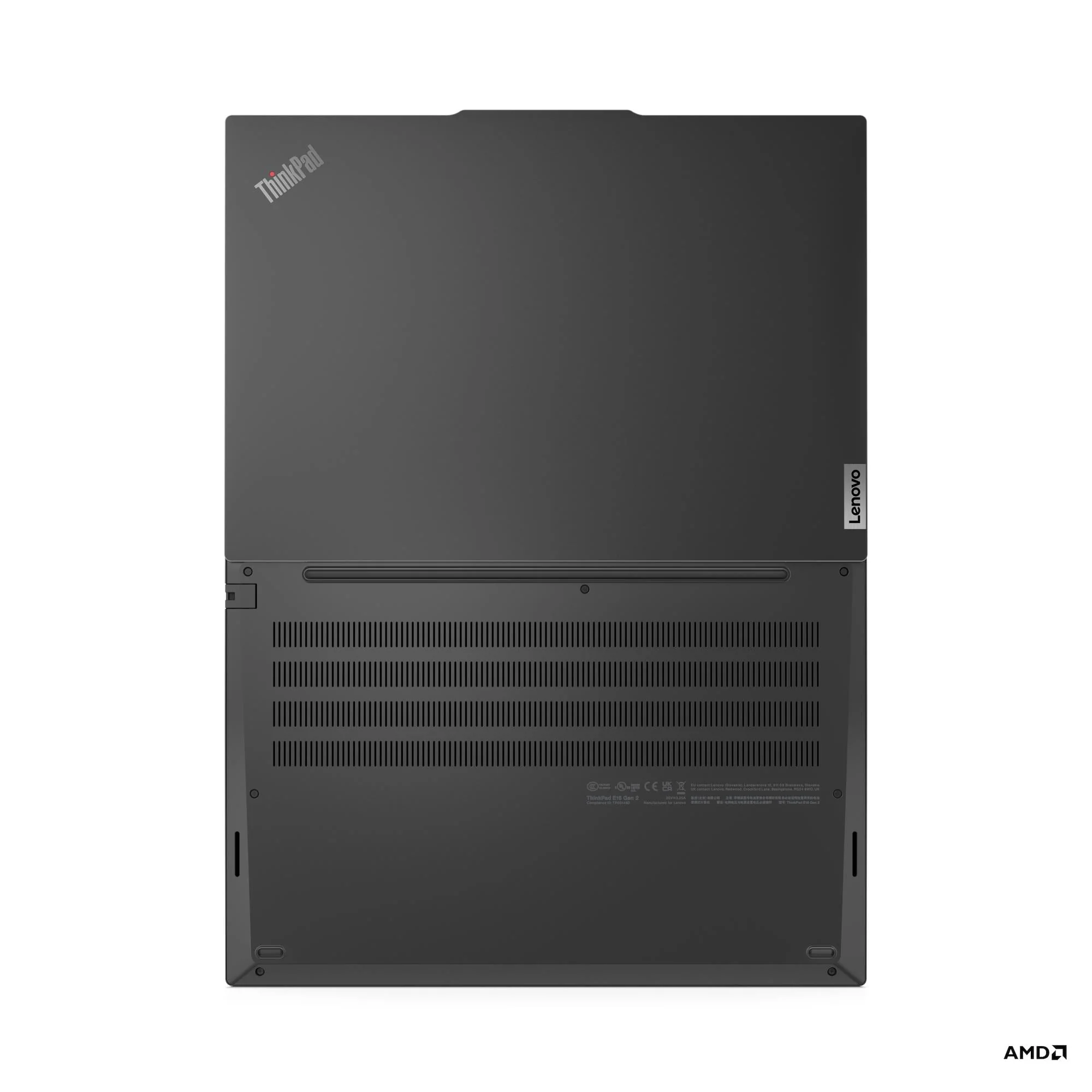 LENOVO 21M5000GCA ThinkPad E16 Gen 2 16" WUXGA Ryzen 5 7535U 2.9GHz AMD Radeon 660M Graphics 16GB RAM 256GB SSD Win 11 Pro Black - Image 3