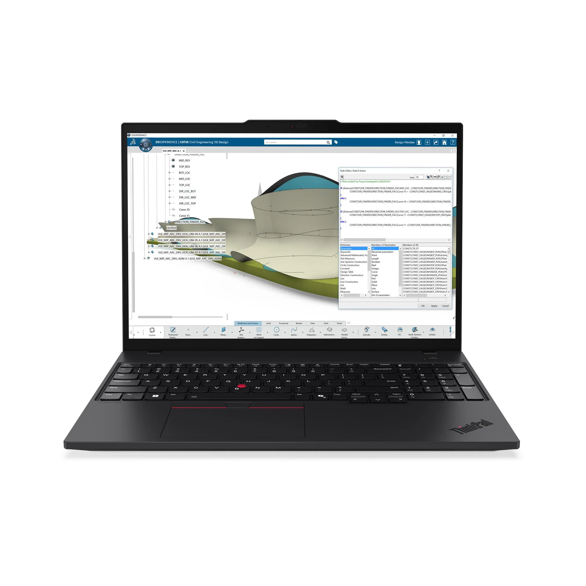 LENOVO 21QR001JCA ThinkPad P16s Gen 4 16" WUXGA Ryzen AI 7 PRO 350 2GHz AMD Radeon 860M Graphics 32GB RAM 1TB SSD Win 11 Pro Black - Image 3