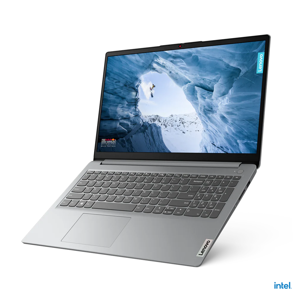 LENOVO 82LX009HUS IdeaPad 1 15IJL7 15.6" HD Pentium Silver N6000 1.1GHz Intel UHD Graphics 4GB RAM 128GB SSD Win 11 Home in S Mode Cloud Grey - Image 3