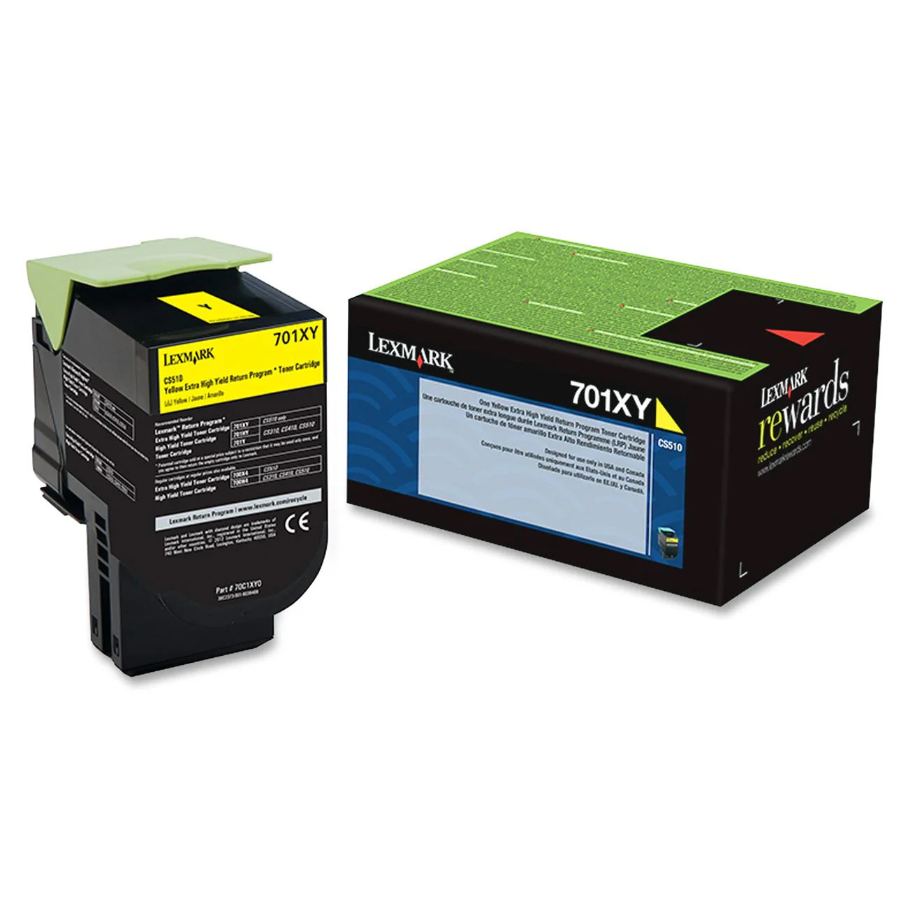 Lexmark LEX70C1XY0 70C1XY0 LEX-701XY Extra High-Yield Toner - Image 4