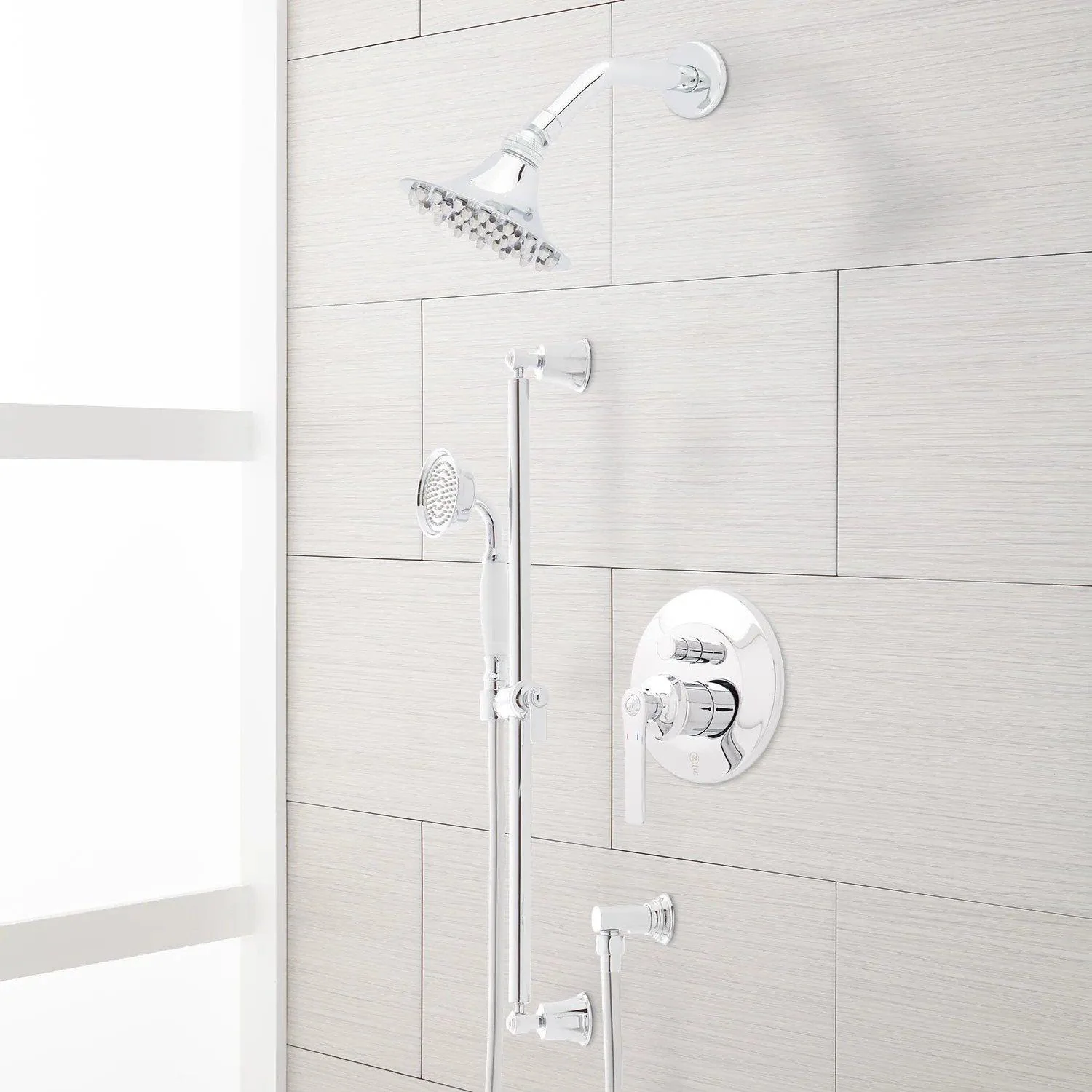 Liberty Slide Bar for Hand Shower - Chrome