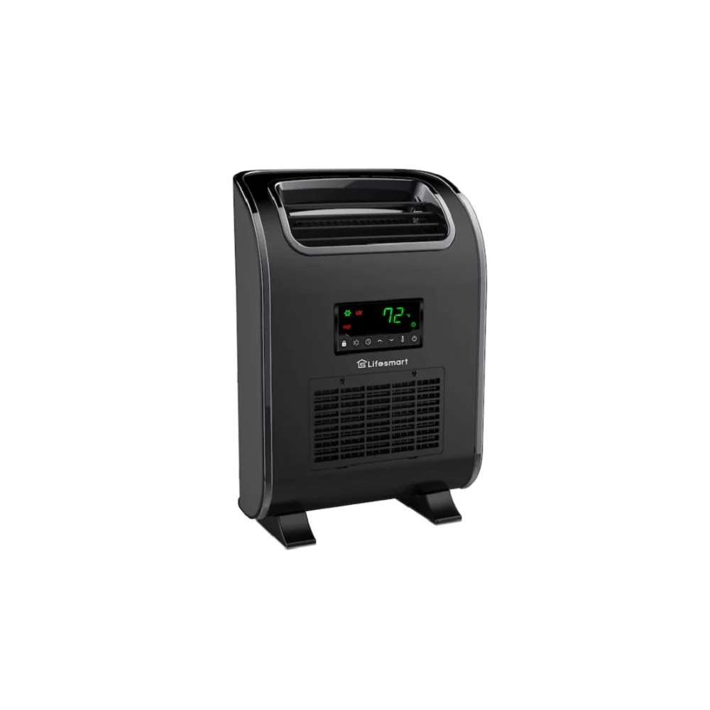 Lifesmart HT1153LUV 1500 Watt UV and Infrared Cabinet Indoor Electric Space Heater with Thermostat Remote Control Included - Image 4
