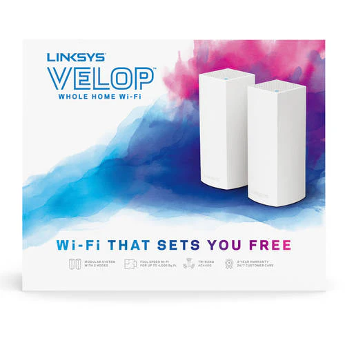 Linksys WHW0302 Velop AC4400 Whole Home WiFi, 2-Pack - Image 5