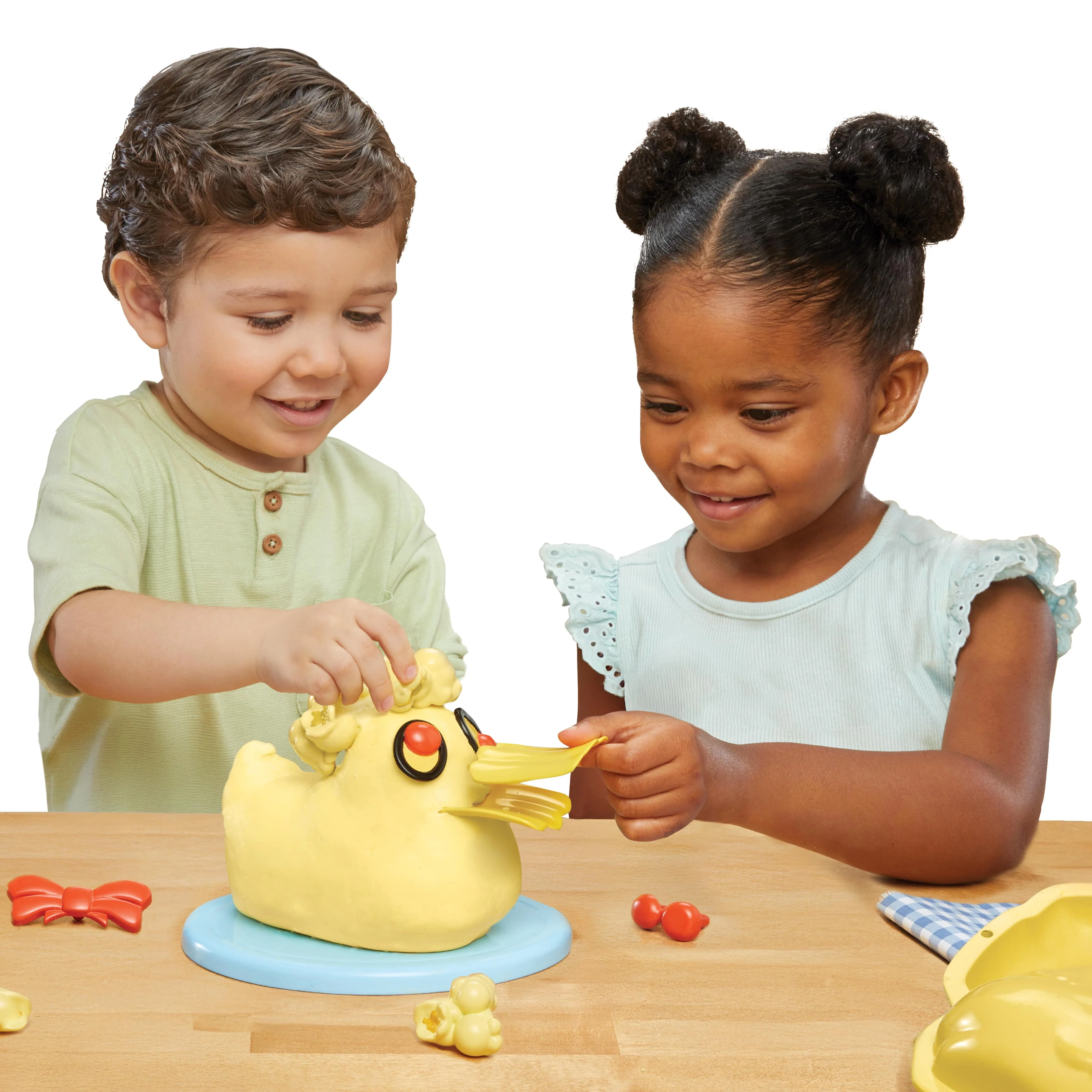 Little Tikes Creative Chefs Bluey Duck Cake Kit Play Food Toy with Make-It Mix Play Sand 15 Accessories Multicolor 643453 - Image 3