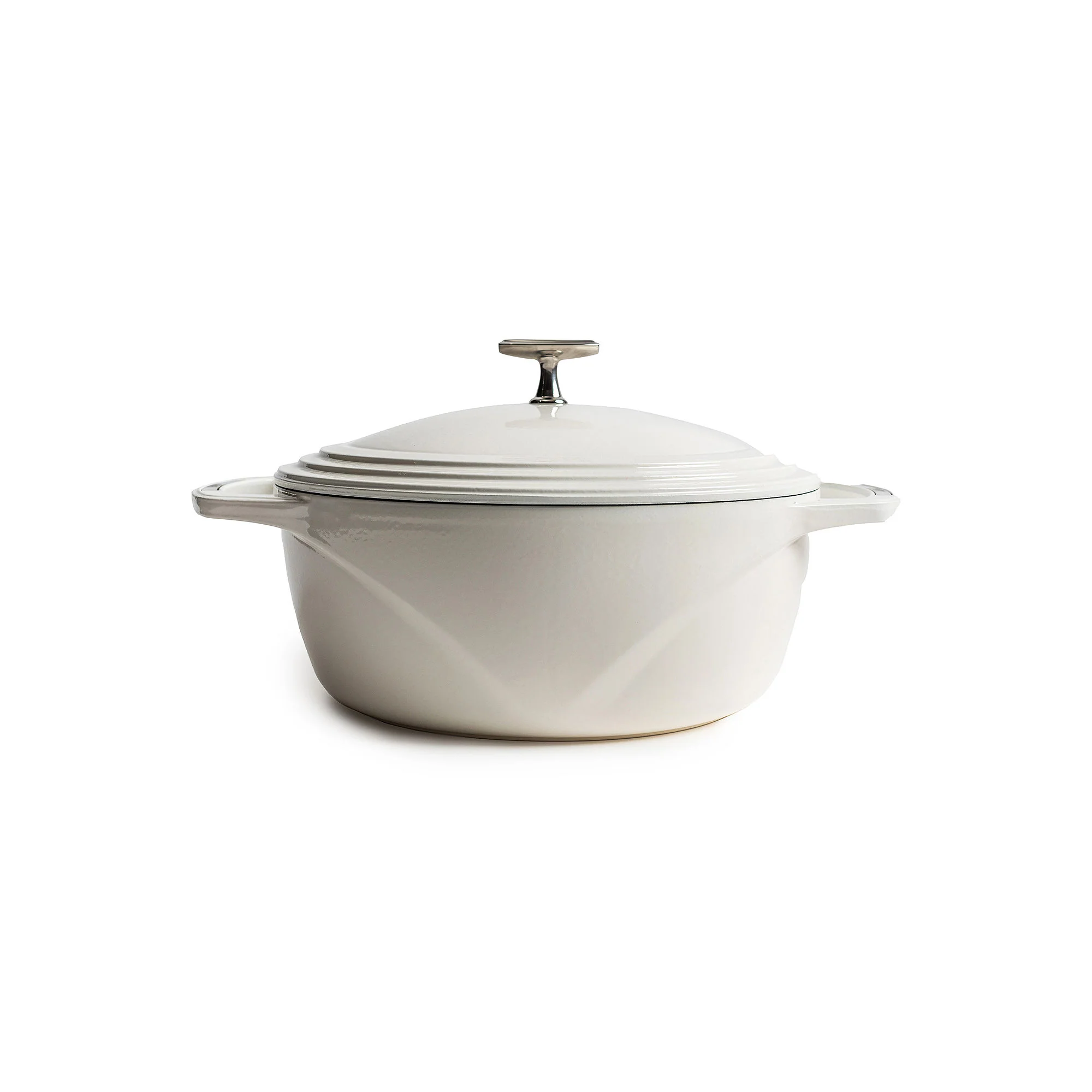 Lodge Cookware Cast Iron 7.5-Qt. Dutch Oven - White CLOUD NINE ONE SIZE